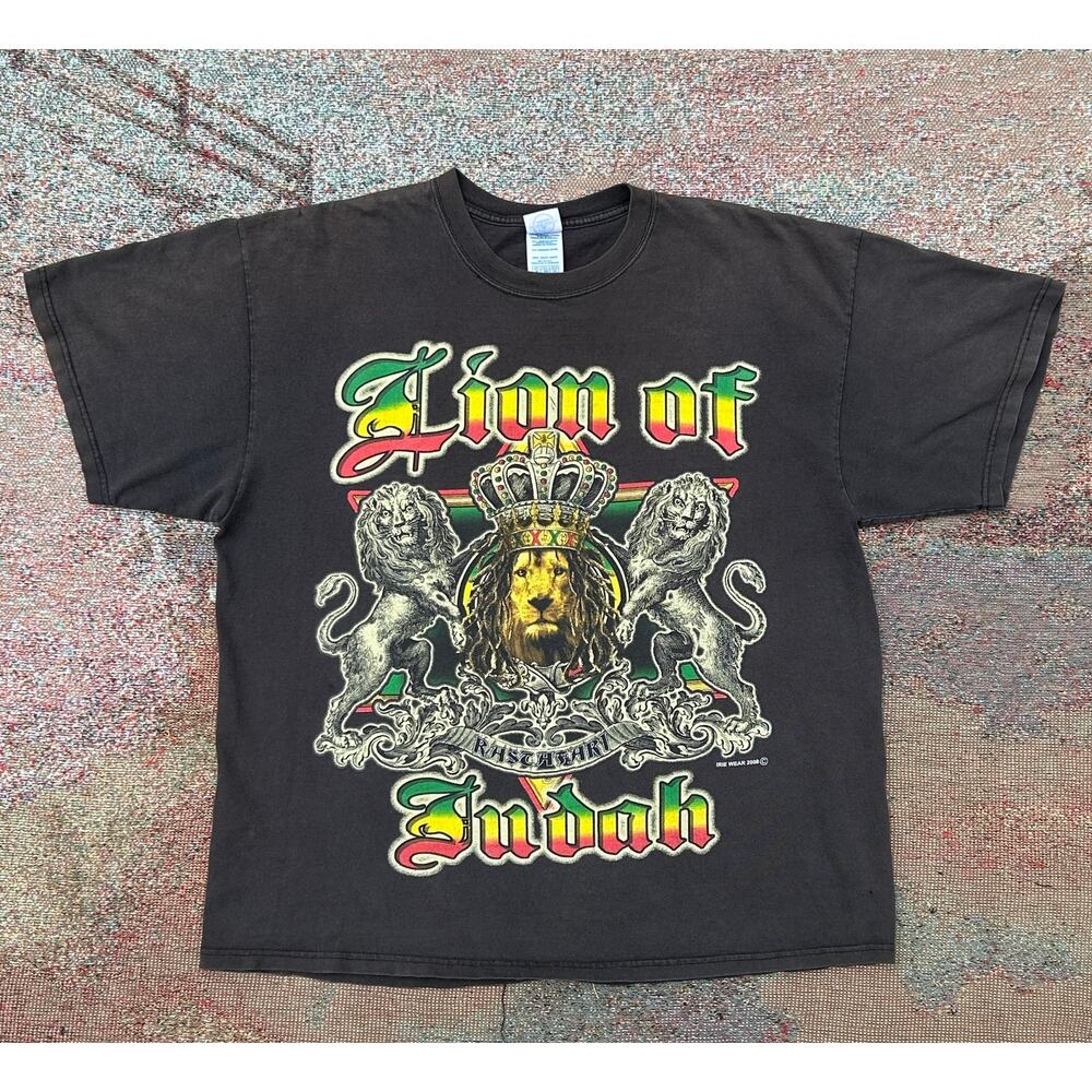 2008 Irie Wear Lion Of Judah Key West Bob Marley Tee